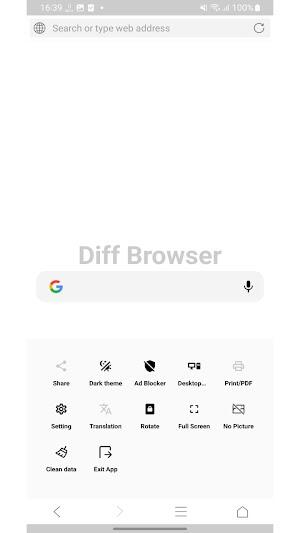 diff browser apk