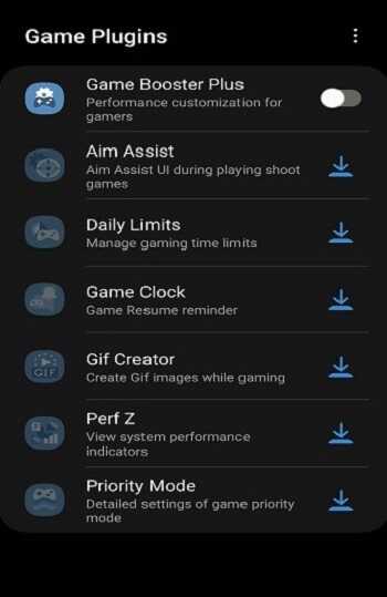 samsung game booster apk for android