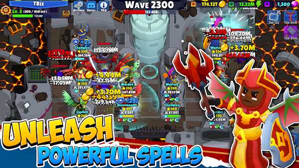 idle hero td mod apk download