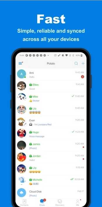potato chat apk for android