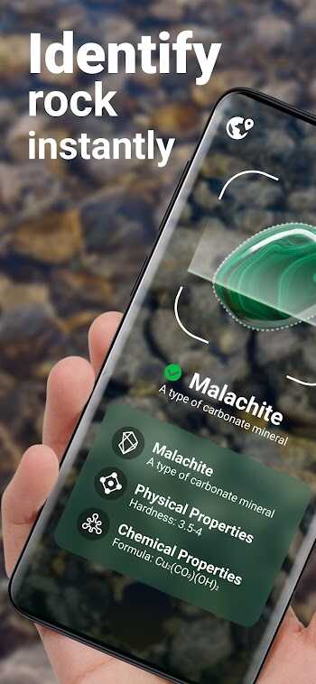 rock identifier mod apk