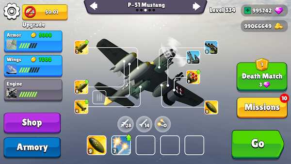 bomber ace mod apk unlimited money