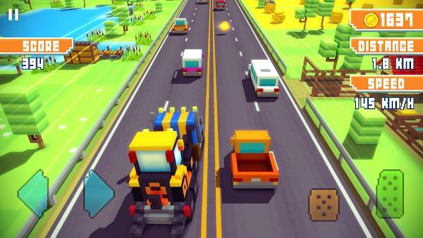 blocky highway mod apk download