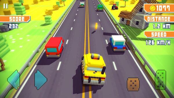 blocky highway mod apk unlimited money
