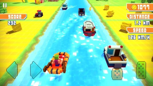 blocky highway mod apk