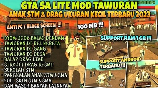gta tawuran anak stm mod apk premium unlocked