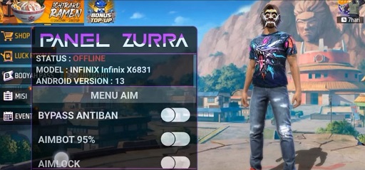 zurra panel ff apk latest version