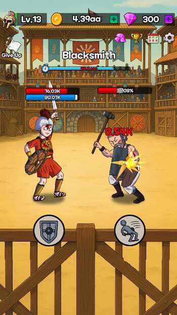 legend of gladiator mod apk unlocked everything