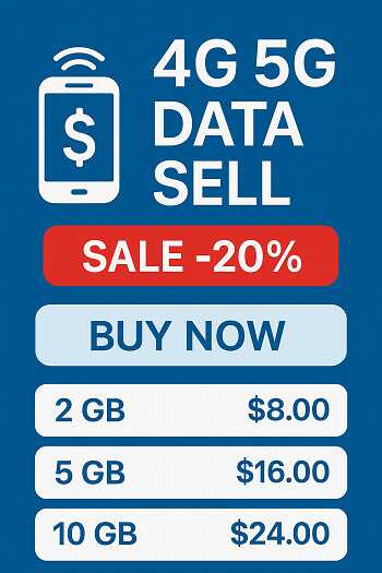 4g 5g data sell apk for android