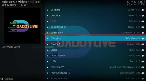 daddy live hd apk
