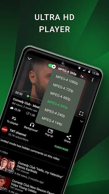 green tuber mod apk for android