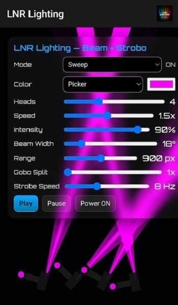 lnr lighting apk download