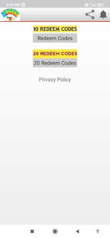 Redeem code apk latest version