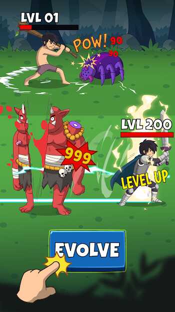 hero hero clicker mod apk for android