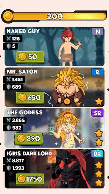 hero hero clicker mod apk