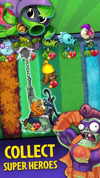 plants vs zombies heroes mod apk