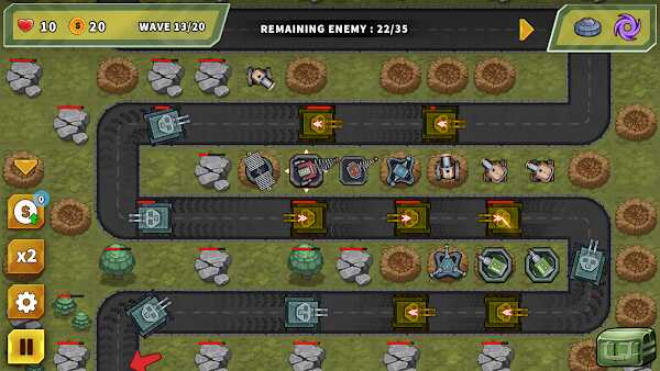 turret defense king mod apk free