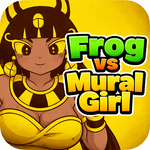 Frog vs Mural Girl