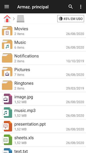 gerenciador de arquivos apk download