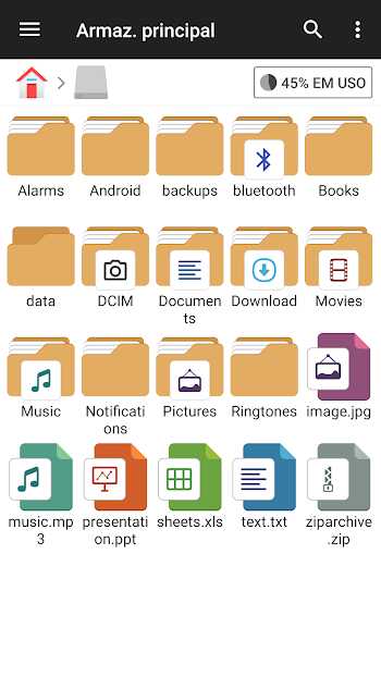 gerenciador de arquivos apk for android