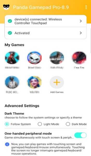 panda gamepad pro apk