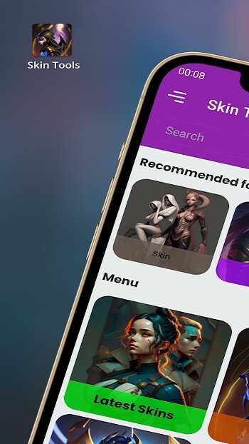 skin tools ml apk