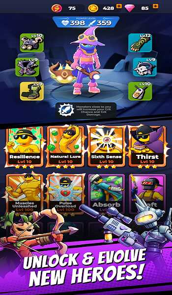 monster survivors mod apk free