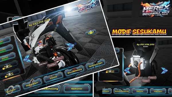 herex simulator indonesia max mod apk download