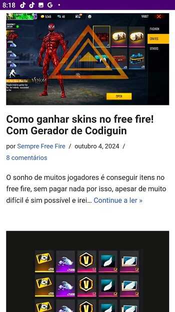 sempre free fire apk gratis