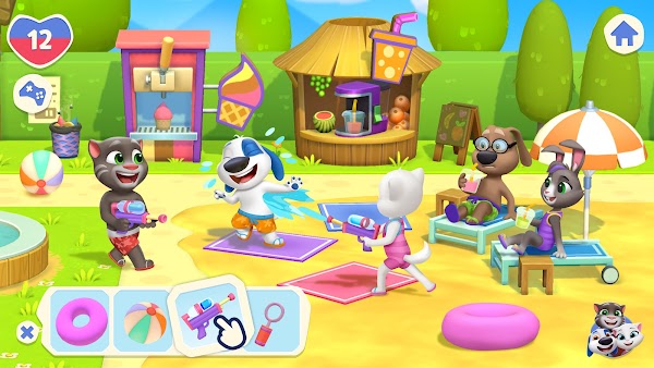 my talking tom friends 2 mod apk for android